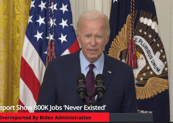 New numbers from the Bureau of Labor and Statistics show 800,000 jobs from last year never existed.